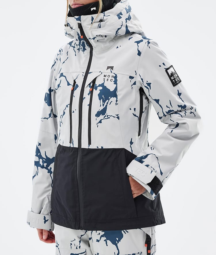 Montec Moss W Snowboardjacke Damen Ice/Black