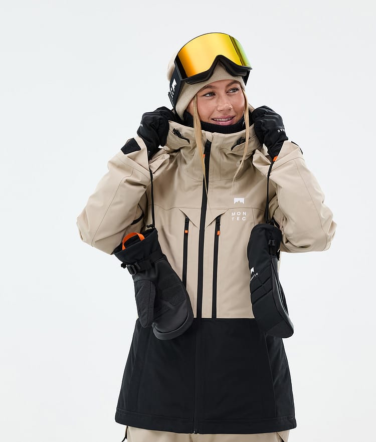 Montec Moss W Snowboardjacke Damen Sand/Black, Bild 2 von 10