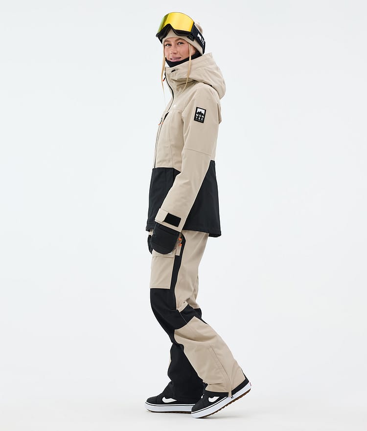 Montec Moss W Snowboardjacke Damen Sand/Black, Bild 4 von 10
