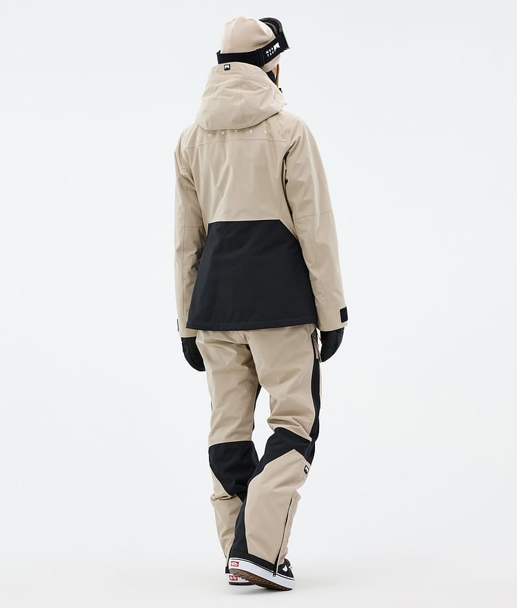 Montec Moss W Snowboardjacke Damen Sand/Black, Bild 5 von 10