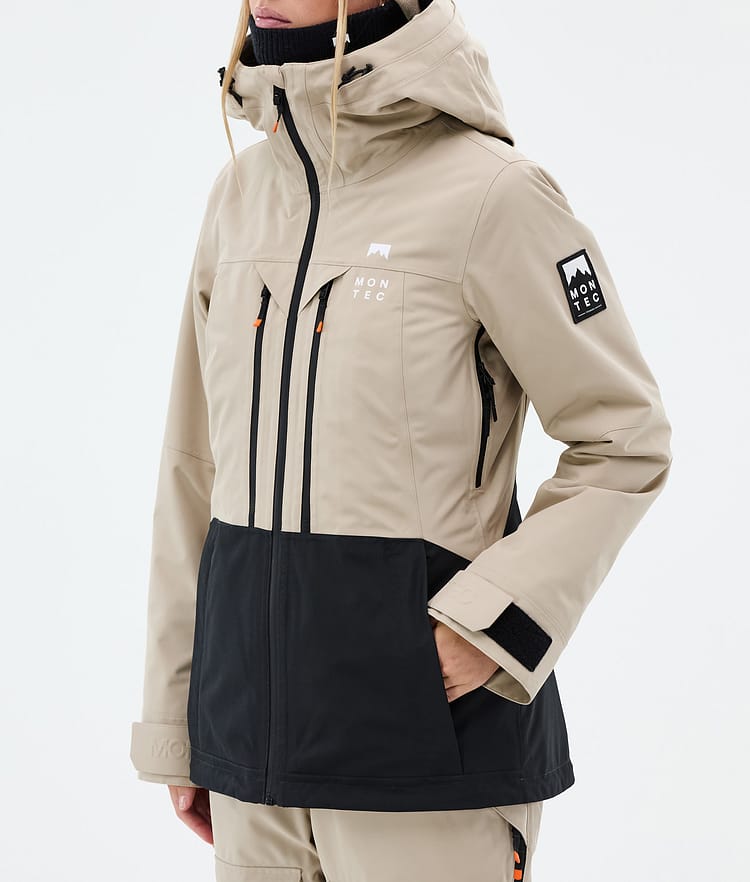 Montec Moss W Snowboardjacke Damen Sand/Black, Bild 8 von 10