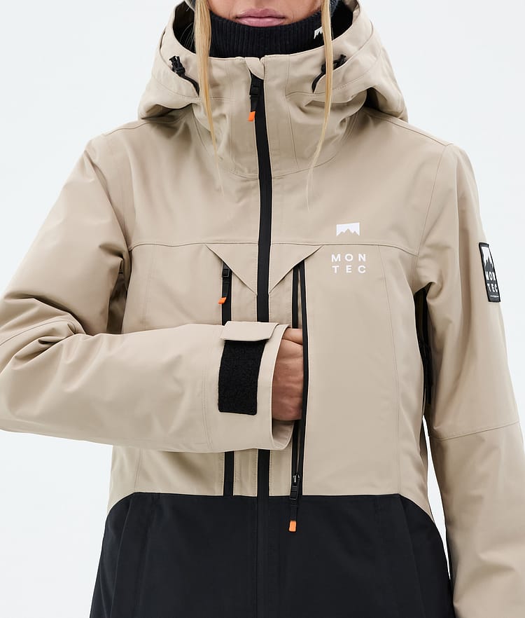 Montec Moss W Snowboardjacke Damen Sand/Black, Bild 9 von 10