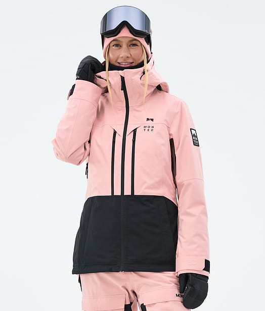 Montec Moss W Skijacke Damen Soft Pink/Black