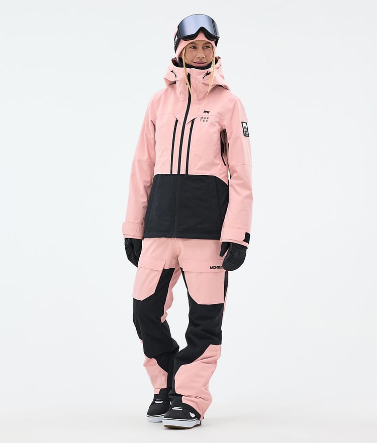 Montec Moss W Snowboardjacke Damen Soft Pink/Black Renewed, Bild 3 von 10
