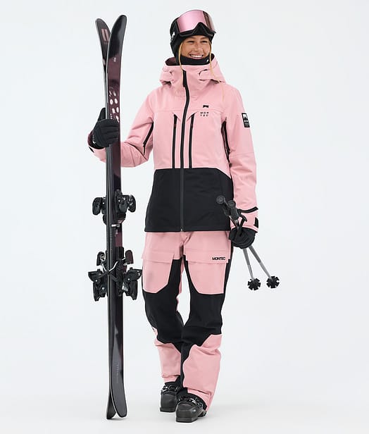 Montec Moss W Ski Outfit Soft Pink/Black