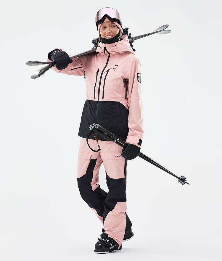 Montec Moss W Skijacke Damen Soft Pink/Black