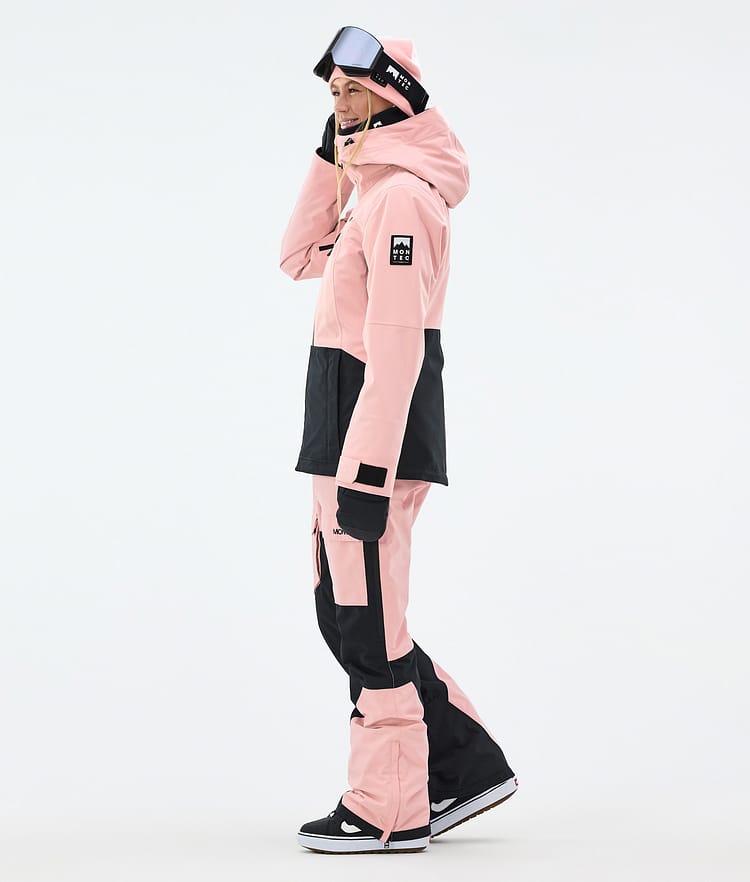 Montec Moss W Snowboardjacke Damen Soft Pink/Black Renewed, Bild 4 von 10