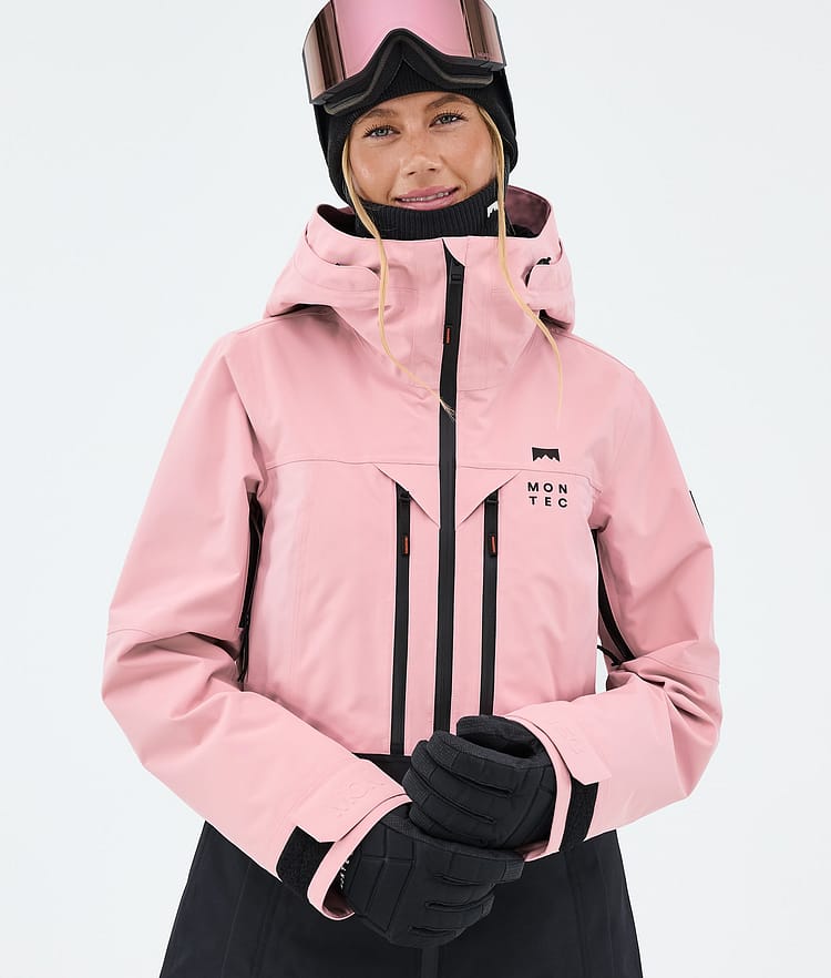 Montec Moss W Snowboardjacke Damen Soft Pink/Black, Image 4 of 9
