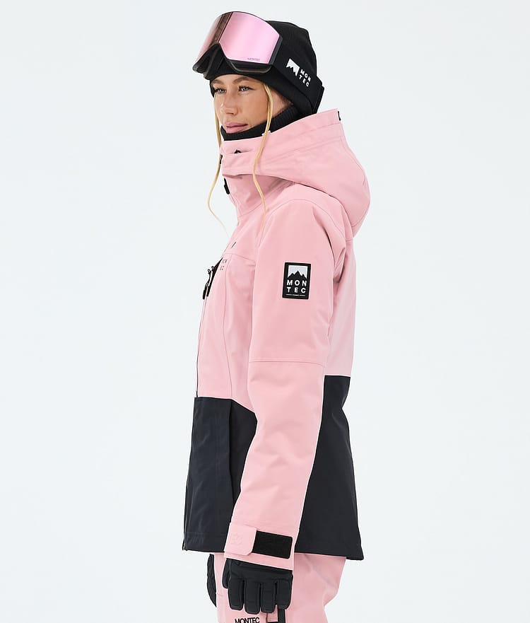 Montec Moss W Snowboardjacke Damen Soft Pink/Black, Image 5 of 9