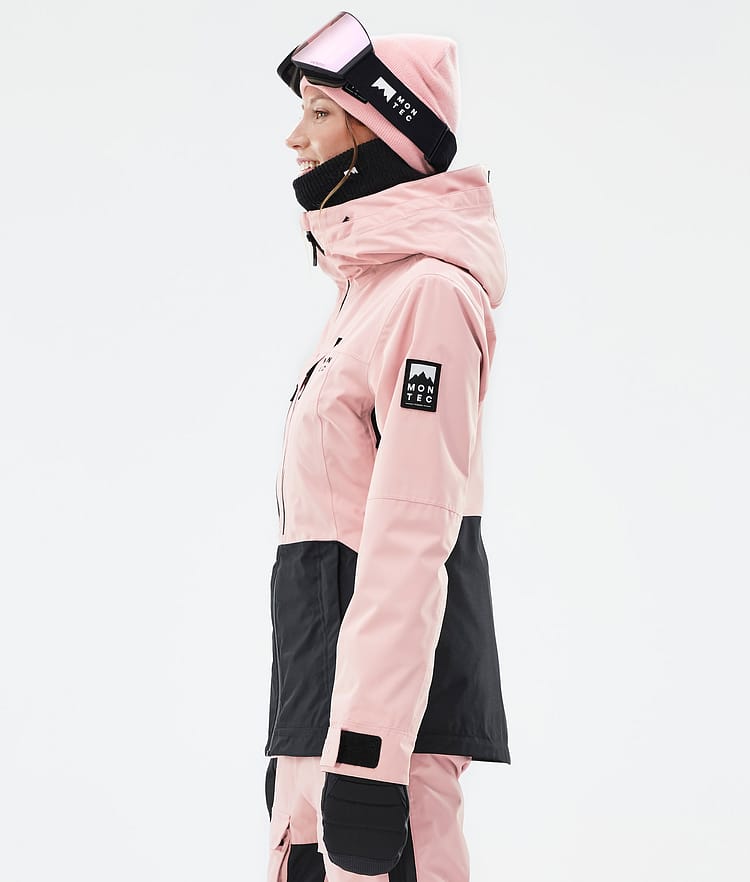 Montec Moss W Snowboardjacke Damen Soft Pink/Black