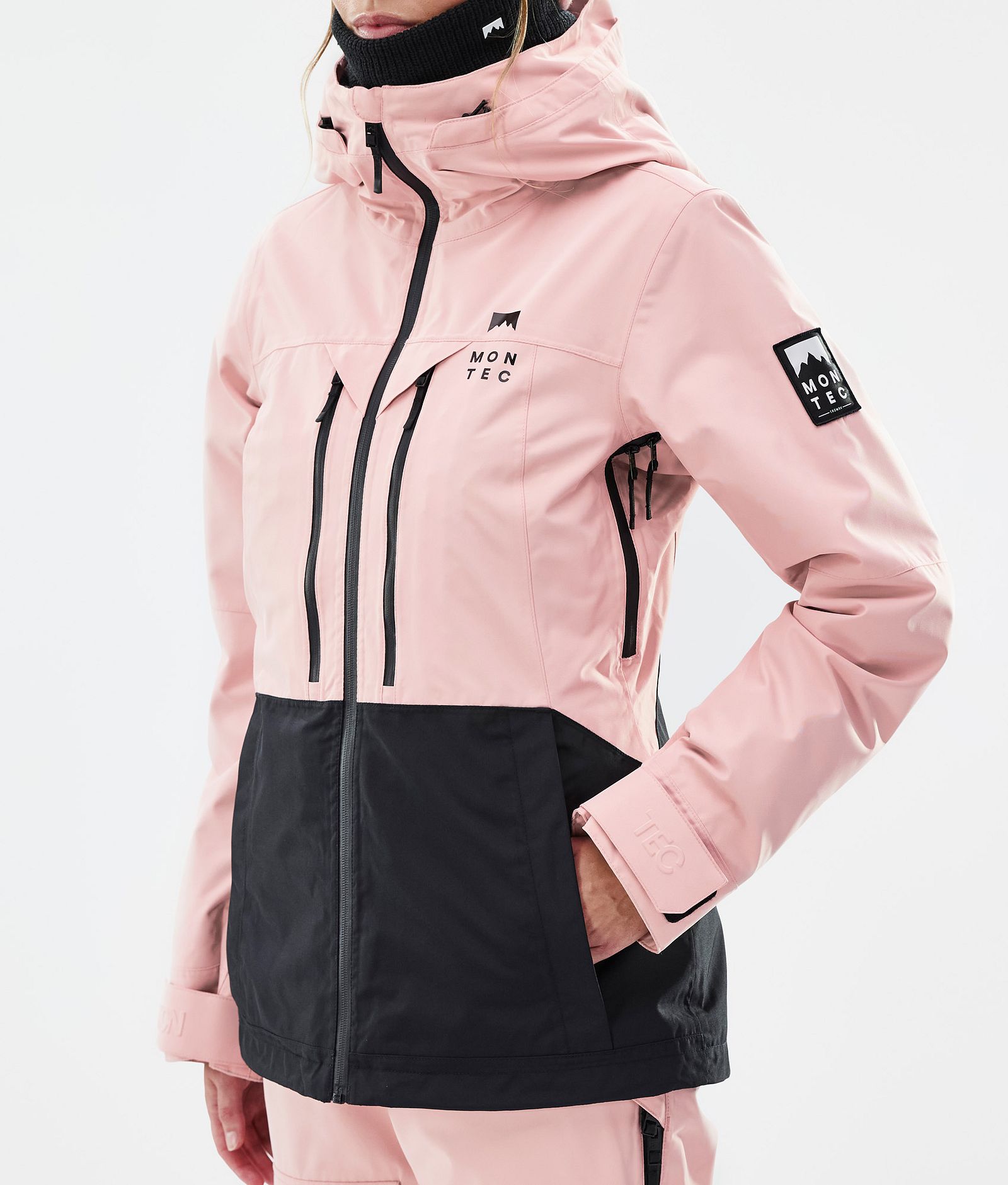 Montec Moss W Skijacke Damen Soft Pink/Black