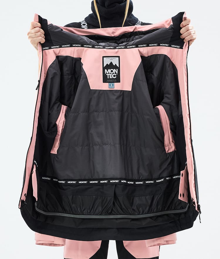 Montec Moss W Skijacke Damen Soft Pink/Black, Bild 10 von 10