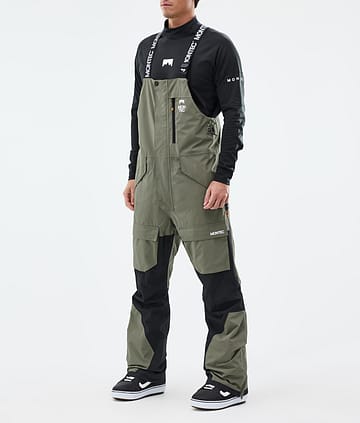 Montec Fawk Snowboardhose Herren Greenish/Black