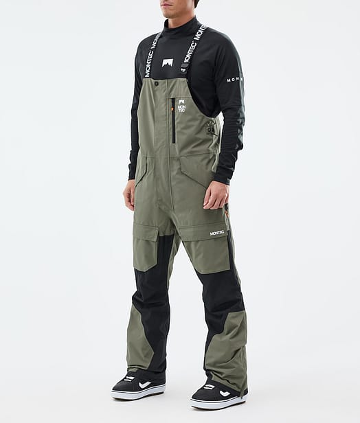 Montec Fawk Snowboardhose Herren Greenish/Black