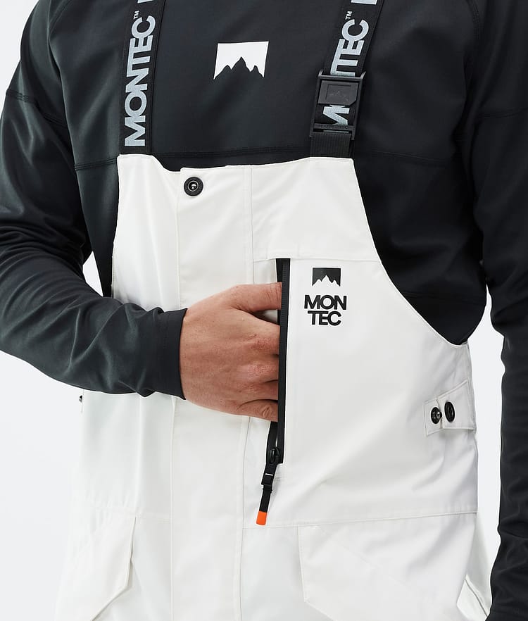 Montec Fawk Snowboardhose Herren Old White/Black/Atlantic Renewed, Bild 6 von 7