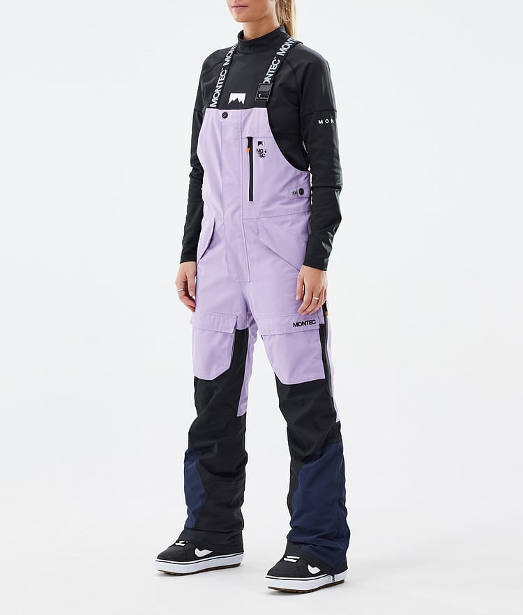 Montec Fawk W Snowboardhose Damen Faded Violet/Black/Dark Blue, Bild 1 von 7