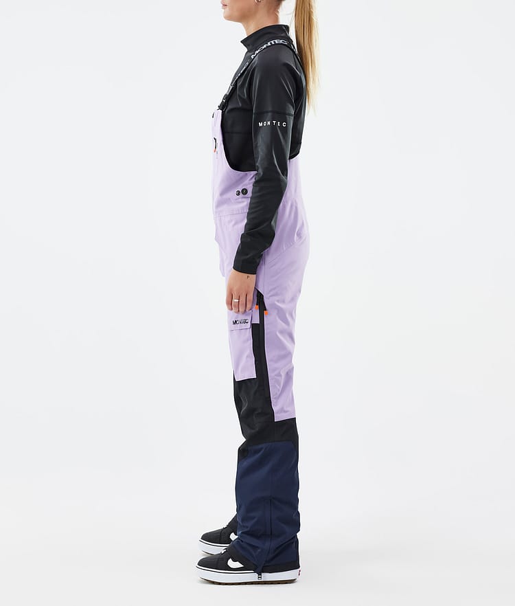 Montec Fawk W Snowboardhose Damen Faded Violet/Black/Dark Blue