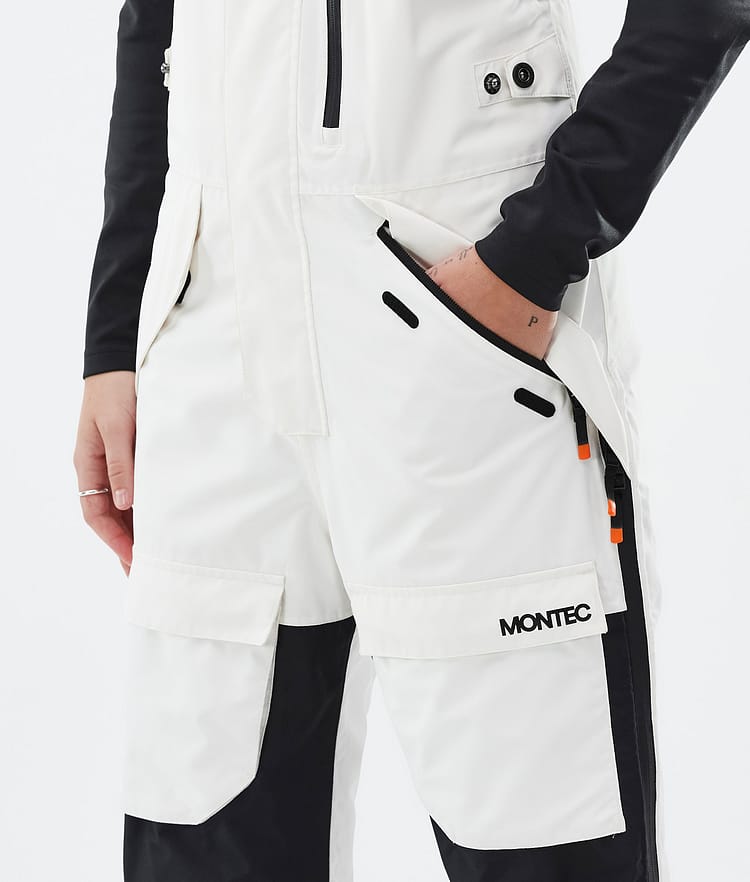 Montec Fawk W Snowboardhose Damen Old White/ Black Renewed, Bild 5 von 7