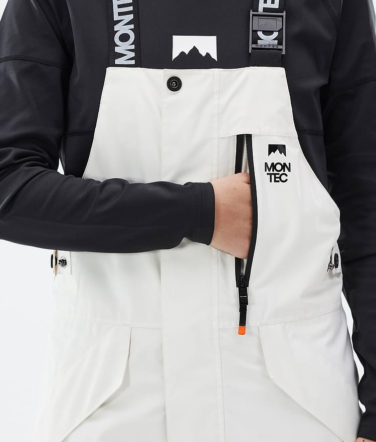 Montec Fawk W Snowboardhose Damen Old White/ Black Renewed, Bild 6 von 7