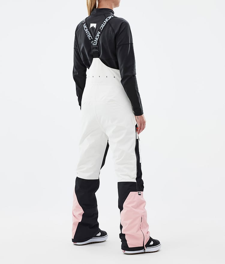 Montec Fawk W Snowboardhose Damen Old White/Black/Soft Pink Renewed, Bild 4 von 7