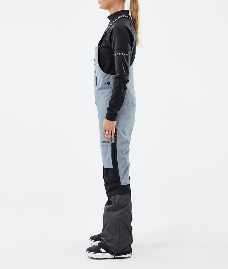 Montec Fawk W Snowboardhose Damen Soft Blue/Black/Phantom Renewed, Bild 3 von 7