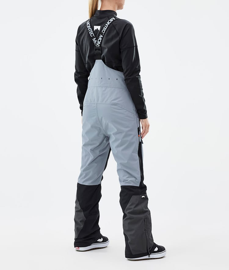 Montec Fawk W Snowboardhose Damen Soft Blue/Black/Phantom Renewed, Bild 4 von 7