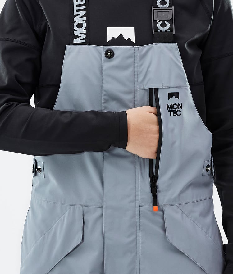 Montec Fawk W Snowboardhose Damen Soft Blue/Black/Phantom Renewed, Bild 6 von 7