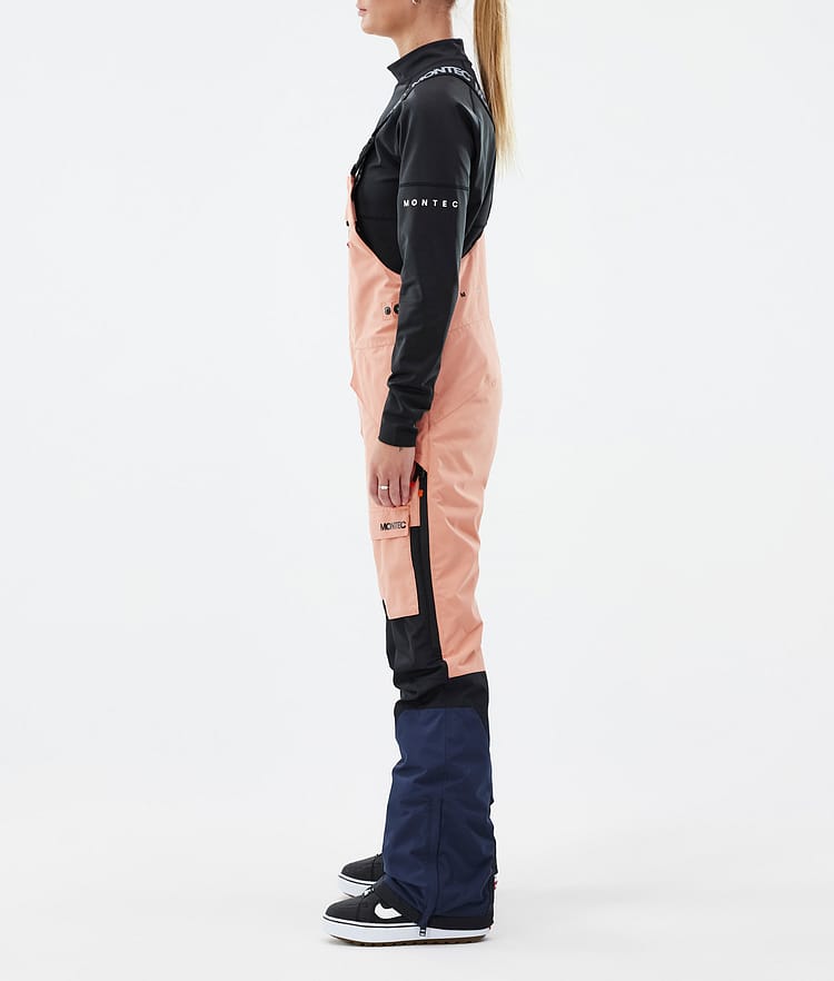 Montec Fawk W Snowboardhose Damen Faded Peach/Black/Dark Blue