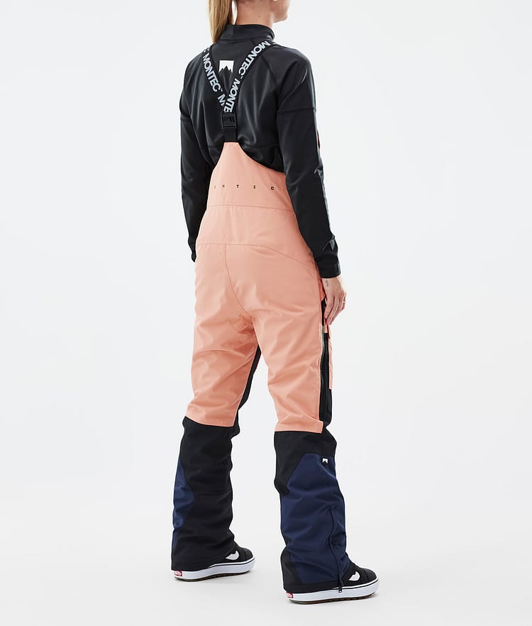 Montec Fawk W Snowboardhose Damen Faded Peach/Black/Dark Blue