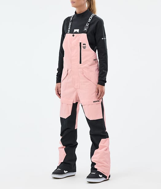 Montec Fawk W Snowboardhose Damen Soft Pink/ Black