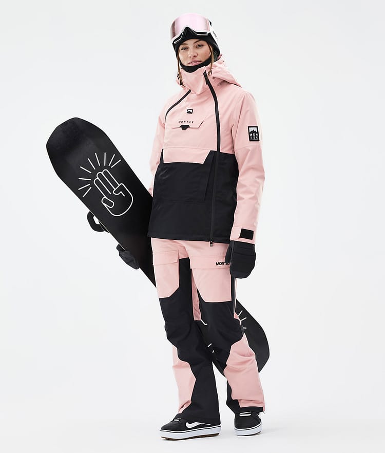 Montec Fawk W Snowboardhose Damen Soft Pink/ Black