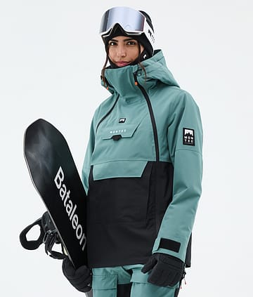 Montec Doom W Snowboardjacke Damen Atlantic/Black