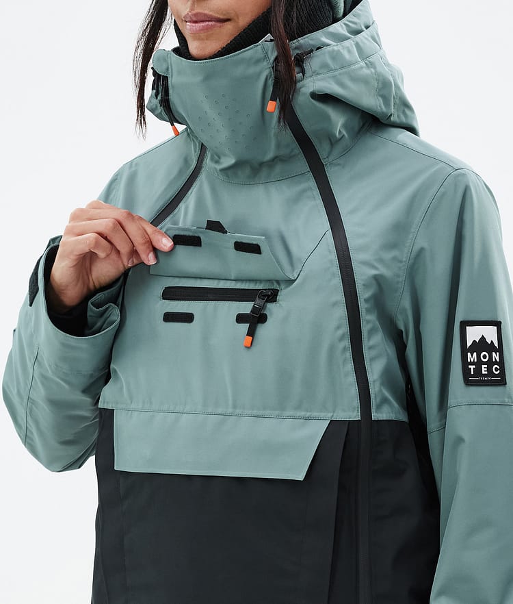 Montec Doom W Skijacke Damen Atlantic/Black, Bild 9 von 10