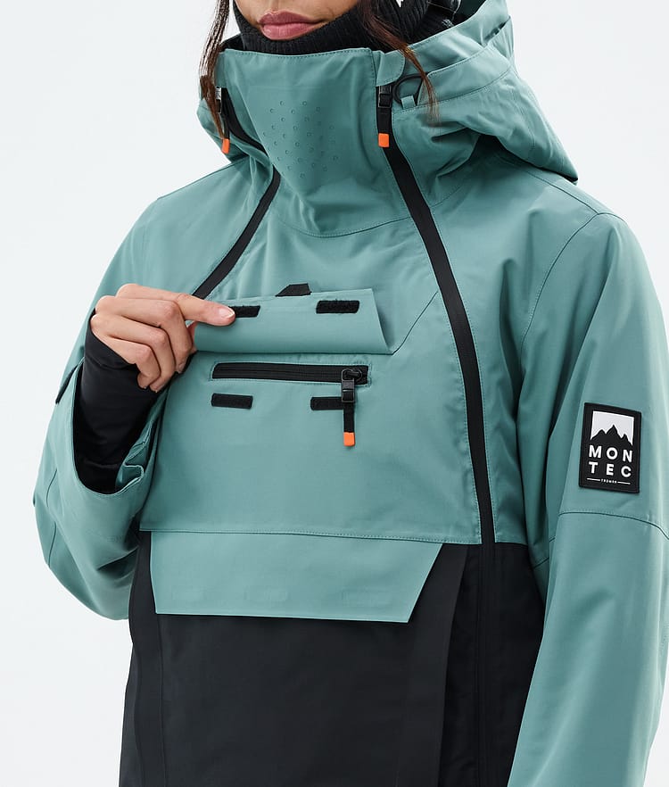 Montec Doom W Snowboardjacke Damen Atlantic/Black, Bild 9 von 10