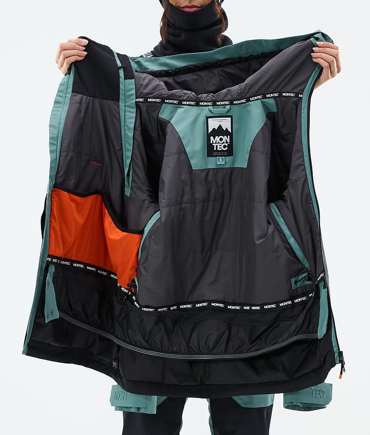 Montec Doom W Snowboardjacke Damen Atlantic/Black, Bild 10 von 10