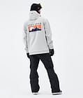 Dope Yeti Snowboardjacke Herren Silhouette Light Grey, Bild 3 von 7