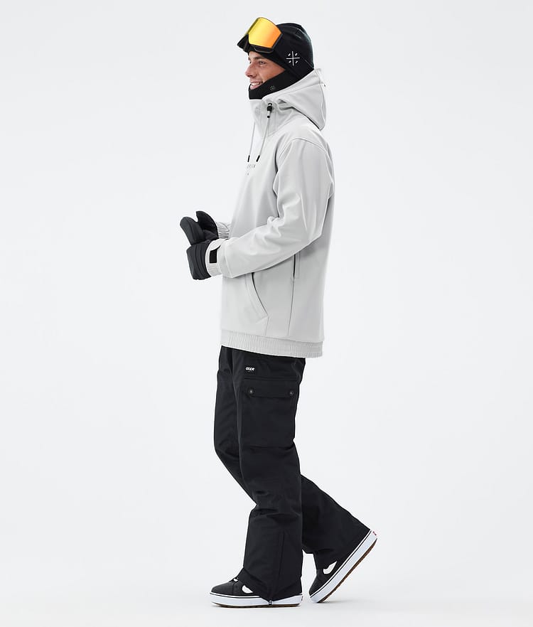 Dope Yeti Snowboardjacke Herren Silhouette Light Grey, Bild 4 von 7