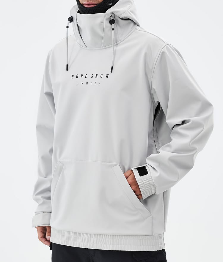 Dope Yeti Snowboardjacke Herren Silhouette Light Grey, Bild 7 von 7