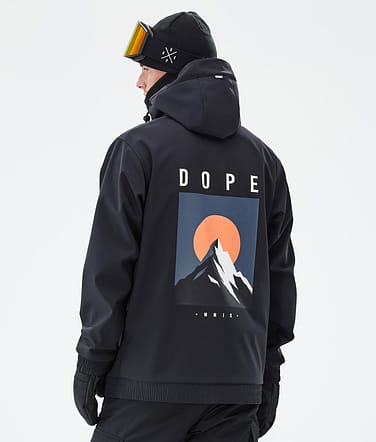 Dope Yeti Snowboardjacke Herren Aphex Black