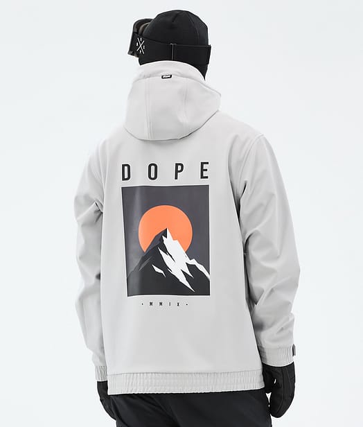 Dope Yeti Snowboardjacke Herren Aphex Light Grey