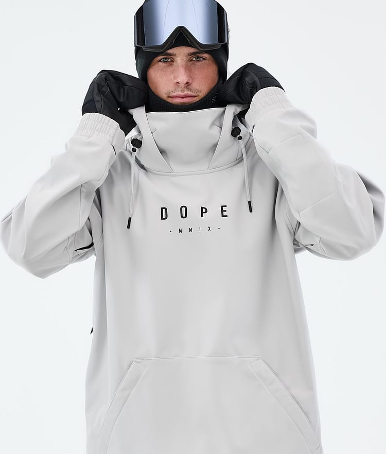 Dope Yeti Snowboardjacke Herren Aphex Light Grey Renewed, Bild 3 von 8