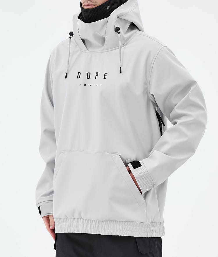 Dope Yeti Snowboardjacke Herren Aphex Light Grey Renewed, Bild 8 von 8