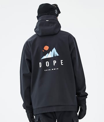 Dope Yeti Snowboardjacke Ice Black