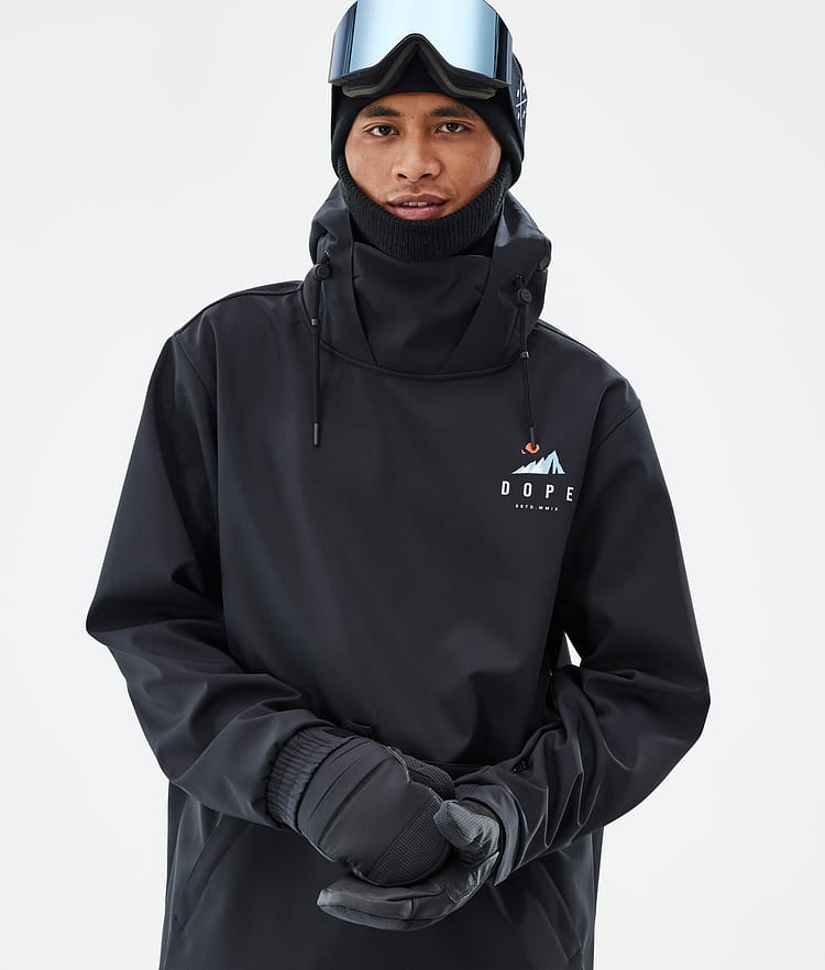 Dope Yeti Snowboardjacke Herren Ice Black