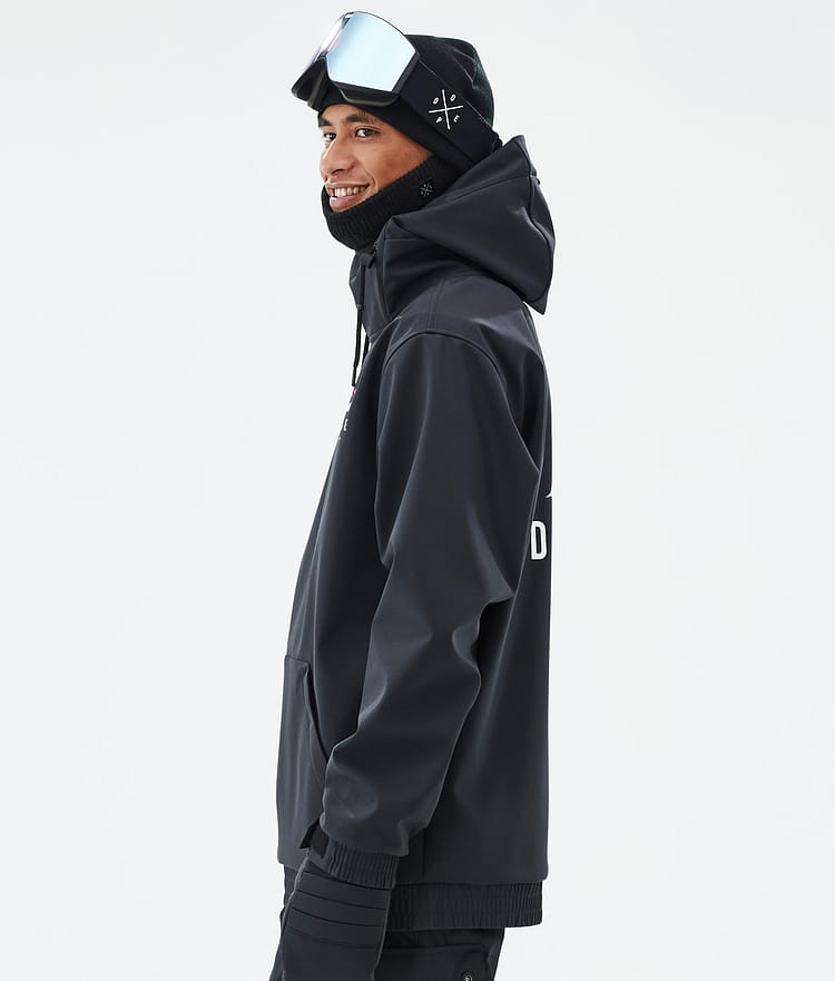 Dope Yeti Snowboardjacke Herren Ice Black