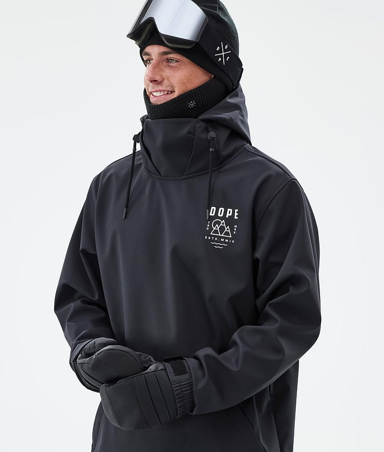 Dope Yeti Snowboardjacke Herren Summit Black