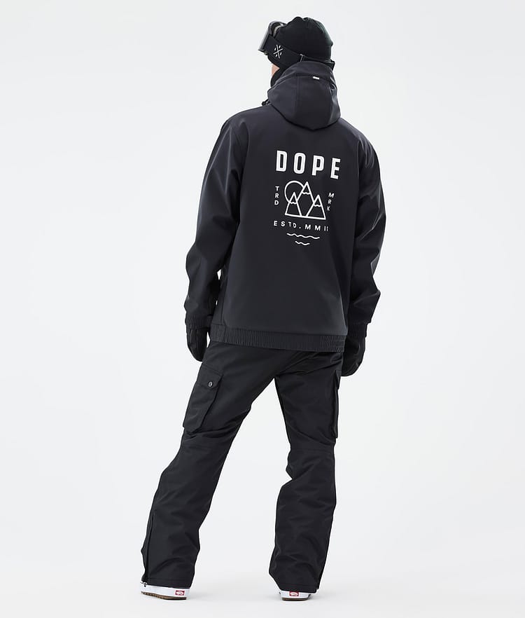 Dope Yeti Snowboardjacke Herren Summit Black