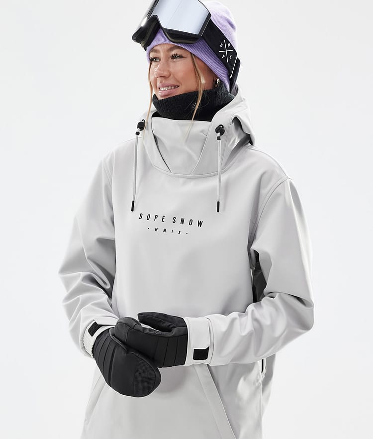 Dope Yeti W Snowboardjacke Damen Silhouette Light Grey