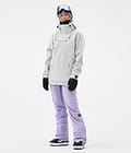 Dope Yeti W Snowboardjacke Damen Silhouette Light Grey