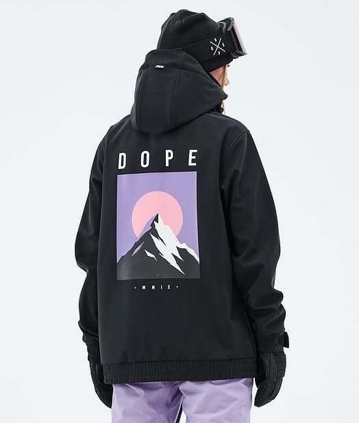 Dope Yeti W Snowboardjacke Damen Aphex Black